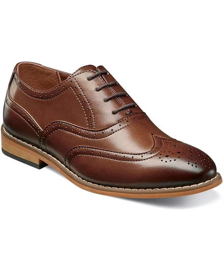 Детские оксфорды Stacy Adams Dunbar Wingtip, черные