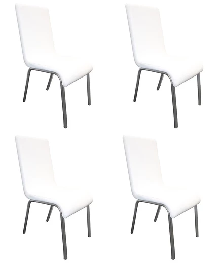 Стулья Best Master Furniture Bailee, 4 шт., белые
