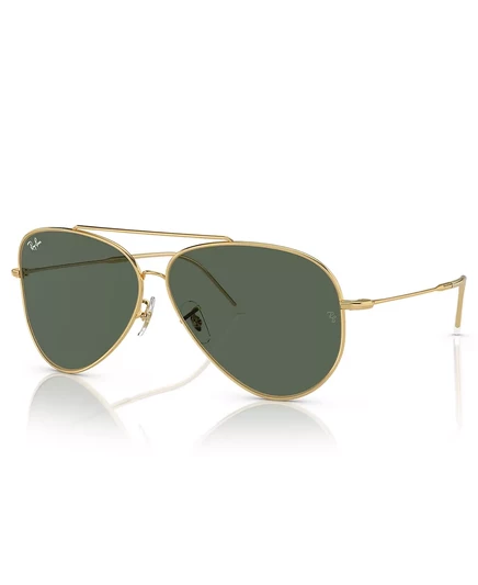  Солнцезащитные очки унисекс Aviator Reverse RBR0101 gold, green
