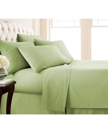 Комплект белья Southshore Fine Linens, Split King, зеленый