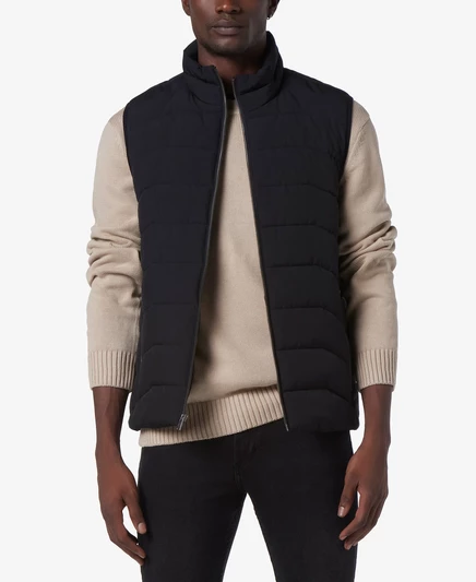 Мужской стеганый жилет Marc New York Garrick, черный