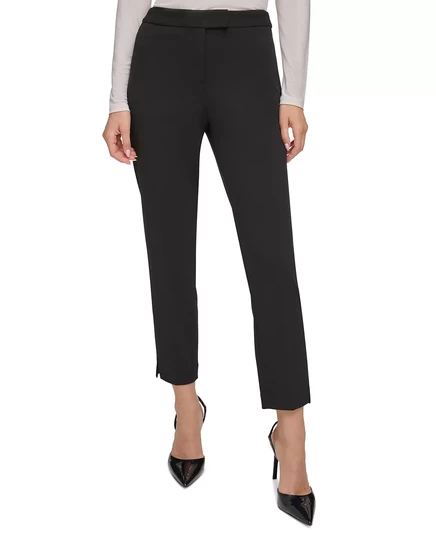 Узкие брюки по щиколотку DKNY black