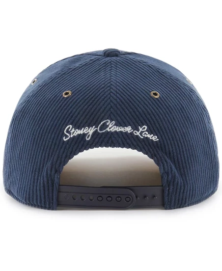 Брендовая мужская и женская кепка Stoney Clover Lane x '47 темно-синего цвета Dallas Cowboys с регулируемой посадкой 