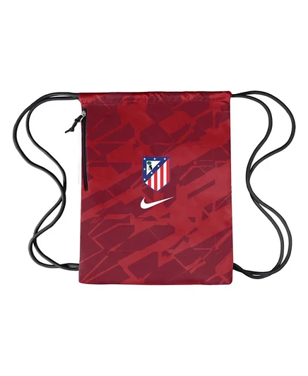 Сумка-мешок Nike Atletico de Madrid Heritage с узором, красная