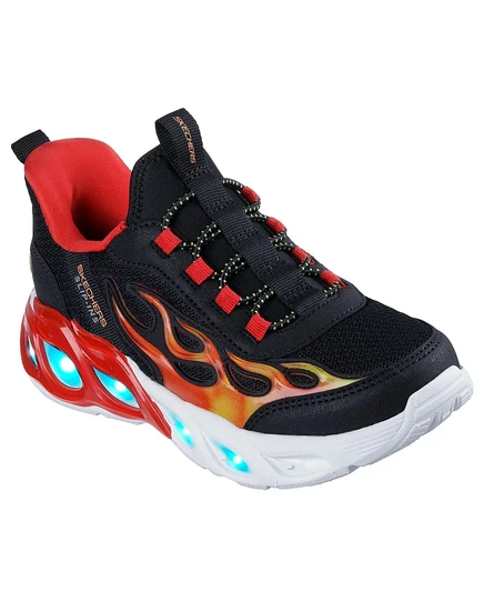 Кроссовки для мальчиков Skechers Thermo Flash, черно-красные
