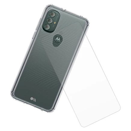 Защитный пакет Case-Mate с жестким корпусом и защитным стеклом для Motorola Moto G Power (2022 multi
