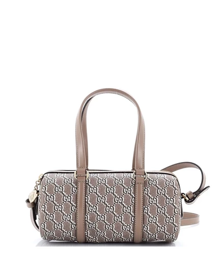 Женская сумка Gucci Small Convertible Duffle, коричневая