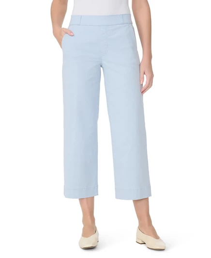 Женские джинсы Gloria Vanderbilt широкие короткие, синие
