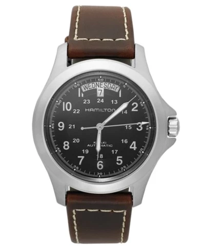 Мужские часы Hamilton Khaki King, автомат, 40 мм, коричневые