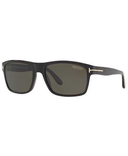 Мужские очки Tom Ford TR001026, черные/серые