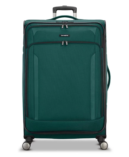 Чемодан Samsonite X-Tralight 4 Large расширяемый, зеленый