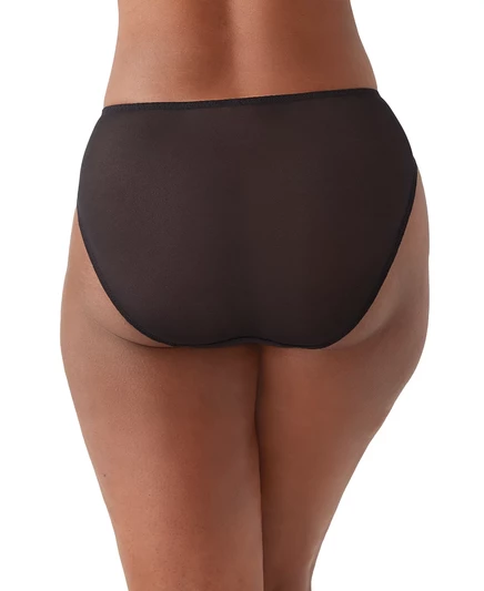 Женские трусы Wacoal Embrace Lace с высоким вырезом, черные