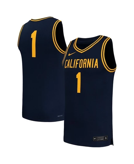 Мужская баскетбольная майка Nike Cal Bears №1, синяя