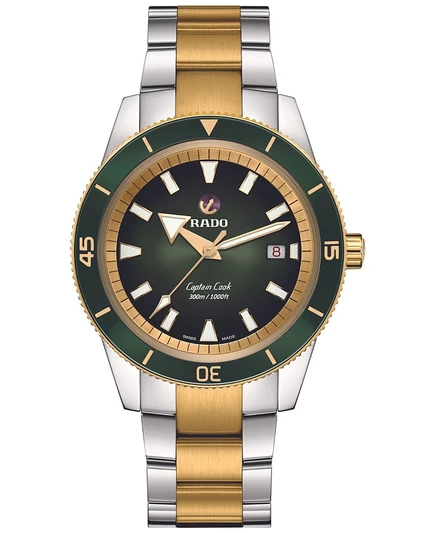 Мужские часы Rado Captain Cook 42 мм, двухцветные