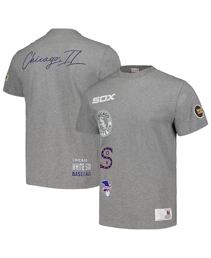 Мужская футболка Mitchell & Ness Chicago White Sox, серая