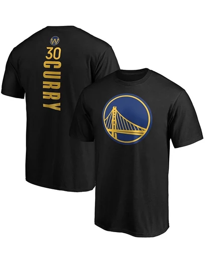Мужская футболка Fanatics MTO Stephen Curry, черная
