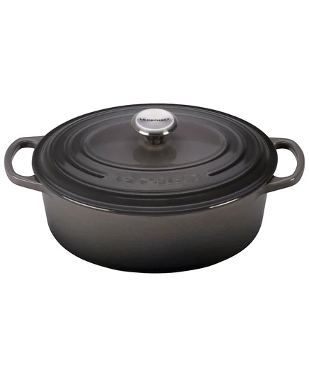 Жаровня Le Creuset Signature 2,6 л овальная, бежевая