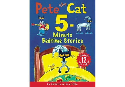 Книга Pete the Cat. 12 пяти­минутных сказок, твердый переплет
