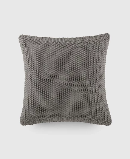 Декоративная подушка ienjoy Home Stitch Knit 20″×20″, серая