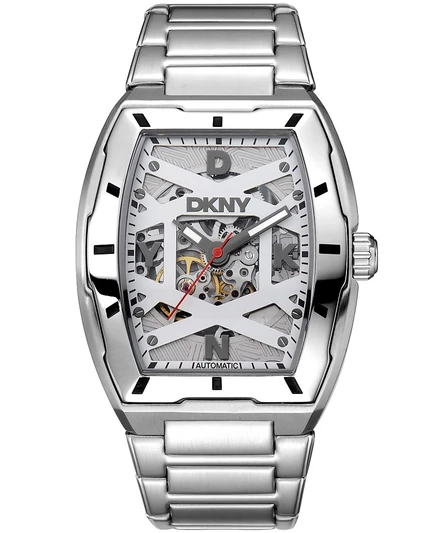 Мужские часы DKNY Urban Automatic 51 мм, серебристые
