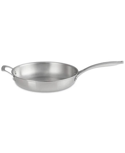 Сковорода Le Creuset Essential 11″ из нержавеющей стали, серебристая
