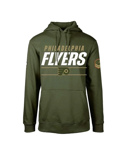 Мужская худи Levelwear Philadelphia Flyers Podium Fleece, оливковая