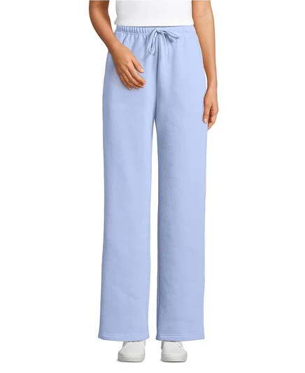 Женские брюки Lands' End Serious Sweats, синие