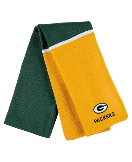 Женский комплект шапка и шарф WEAR by Erin Andrews Green Bay Packers, зеленый