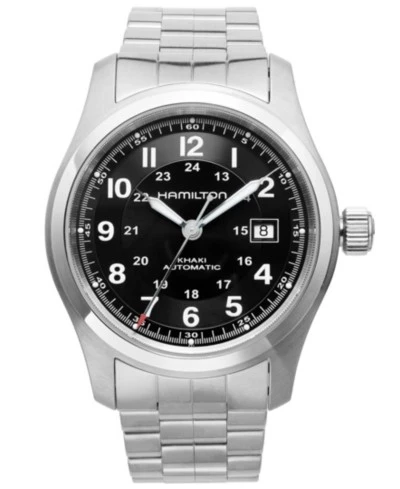 Мужские часы Hamilton Khaki Field H70515137, 42 мм, белые