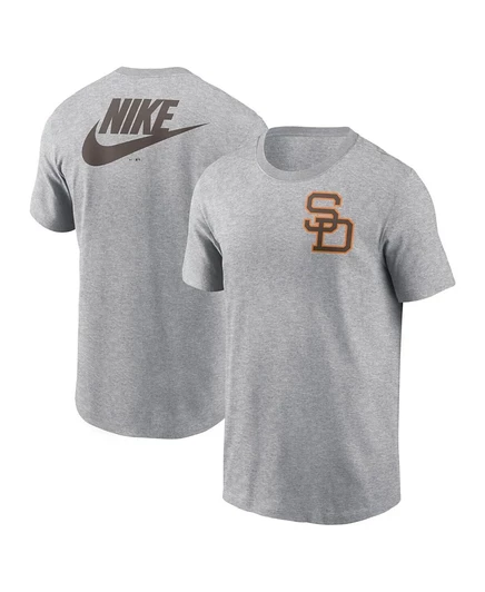 Мужская футболка Nike Cooperstown Padres, серая
