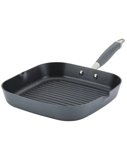 Гриль‑сковорода Anolon Advanced Home 11″ анодированная, серая