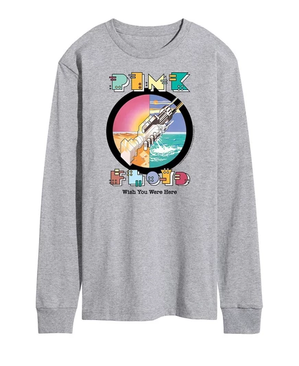 Мужская футболка Pink Floyd Wish You Were Here gray