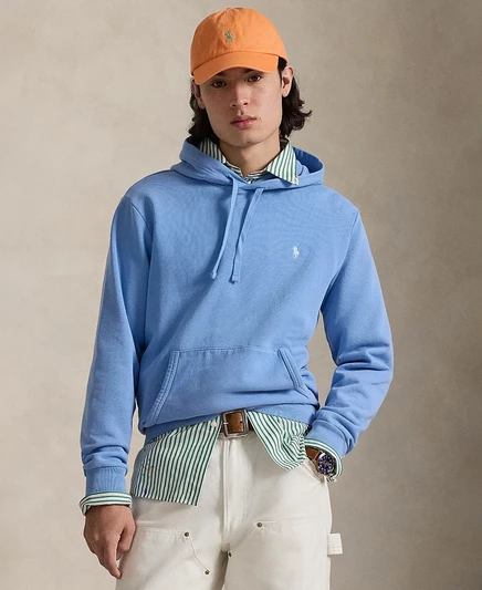 Мужское худи Polo Ralph Lauren Terry, синее