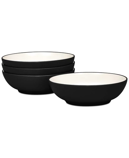 Миски Noritake Colorwave для супа, 4 шт., графитовые