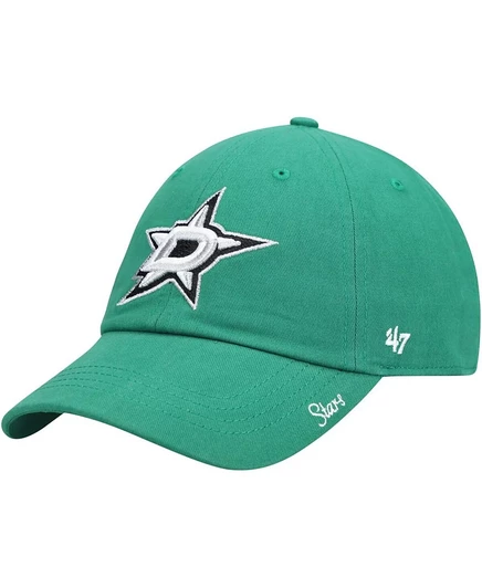 Женская бейсболка 47 Brand Dallas Stars, зеленая