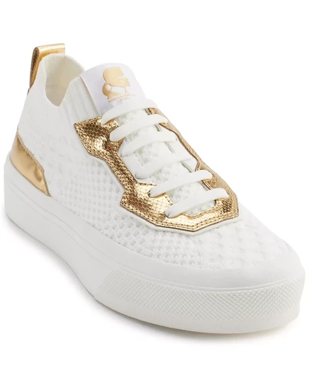  Женские кроссовки-слипоны Gabby bright white/gold