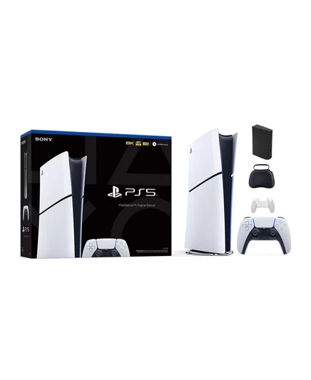  Цифровая версия консоли PlayStation 5 Slim - Белый комплект с аксессуарами white