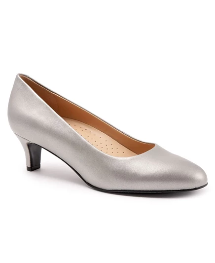 Женские туфли Trotters Fab, серебристые