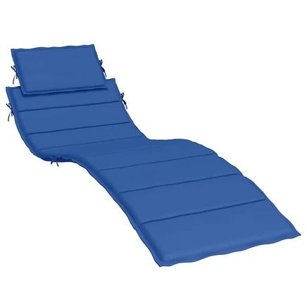 Подушка для шезлонга vidaXL Oxford 186×58×4 см, синяя