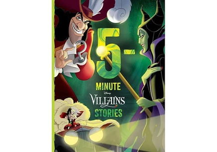 Книга Disney — «Злодеи за 5 минут», твердый переплет