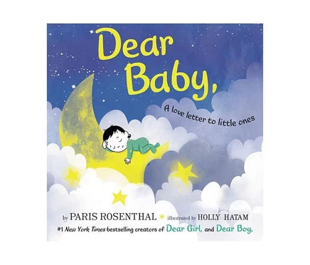 Книга Paris Rosenthal Dear Baby, твердый переплет, белая