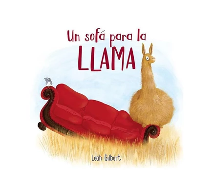 Книга «Диван для ламы», испанское издание, белая