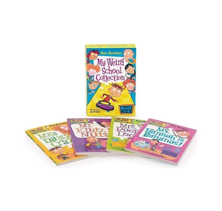 Книга Dan Gutman «My Weird School», сборник 1–4