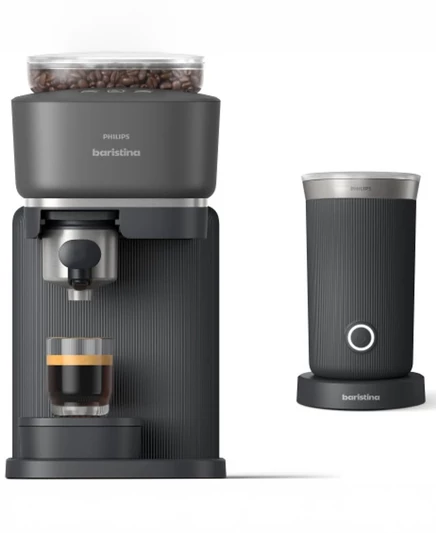 Автоматическая эспрессо‑кофемашина Philips Baristina с капучинатором, черная