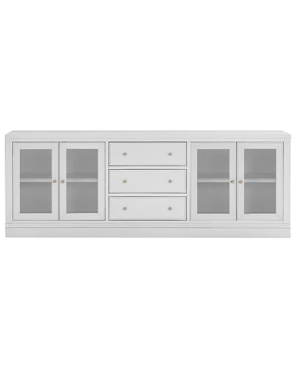 Консоль Macy's Amren 216 см, 4 двери, белая