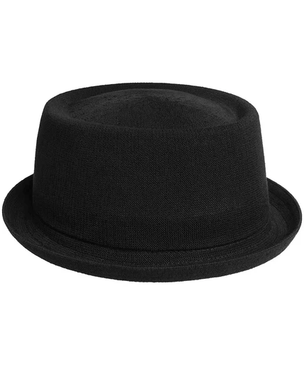 Мужская шляпа Kangol Bamboo Mowbray Pork Pie, черная
