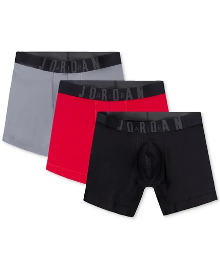 Мужские летные трусы-боксеры Jordan Jordan из 3-х упаковок эластичного модала red