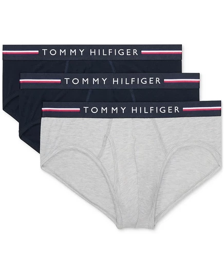 Мужские трусы-брифы Tommy Hilfiger, 3 шт., серые