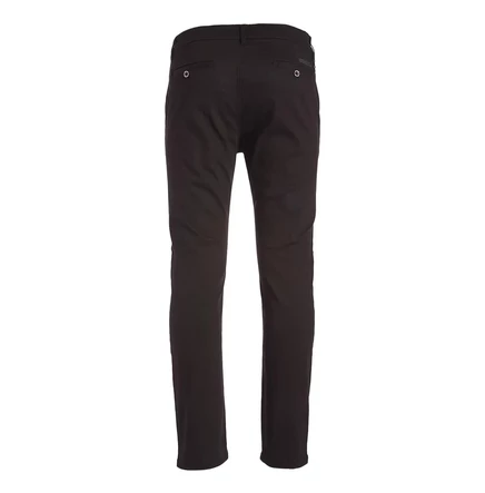 Мужские облегающие хлопчатобумажные брюки-чино стрейч Galaxy By Harvic от Harvic Mens Slim Fit black
