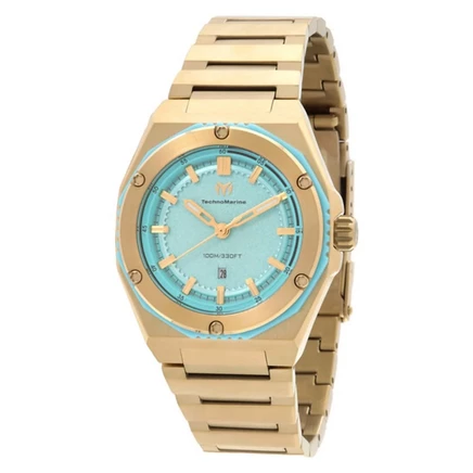 Женские часы TechnoMarine TM-416087, золотистые